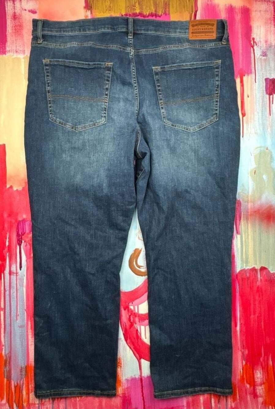 Lucky Brand 223 Straight Leg Jeans 42x30 - Picture 11 of 12